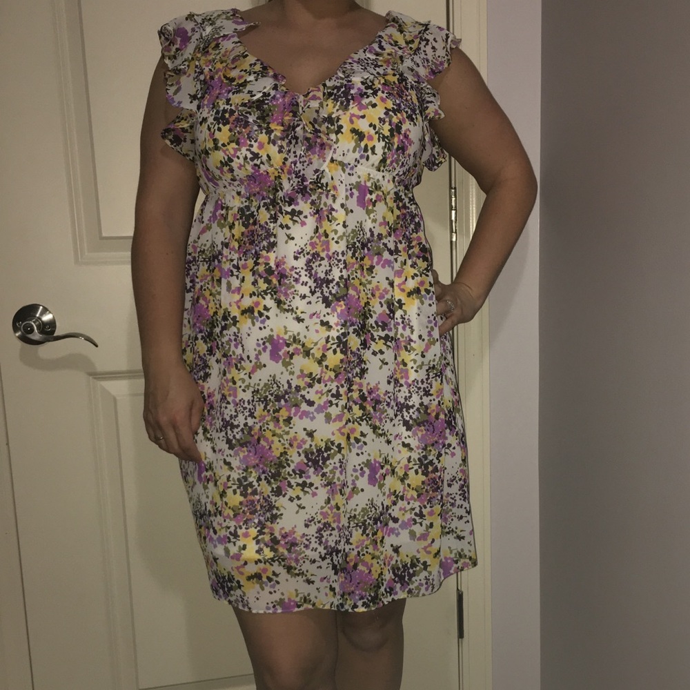 Sophia Christina Floral Summer Knee Length Dress